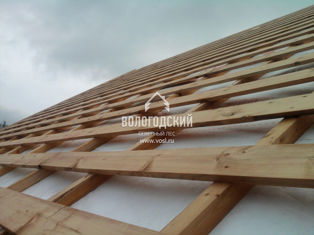 Северскую готовый дом кровля